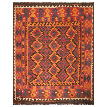Vintage Kilim 6' 5" x 8' 2" (ft) - No. Y11885
