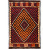 Handmade Multi-Color Kilim 6' 4" x 10' 0" (ft) - No. Y12263