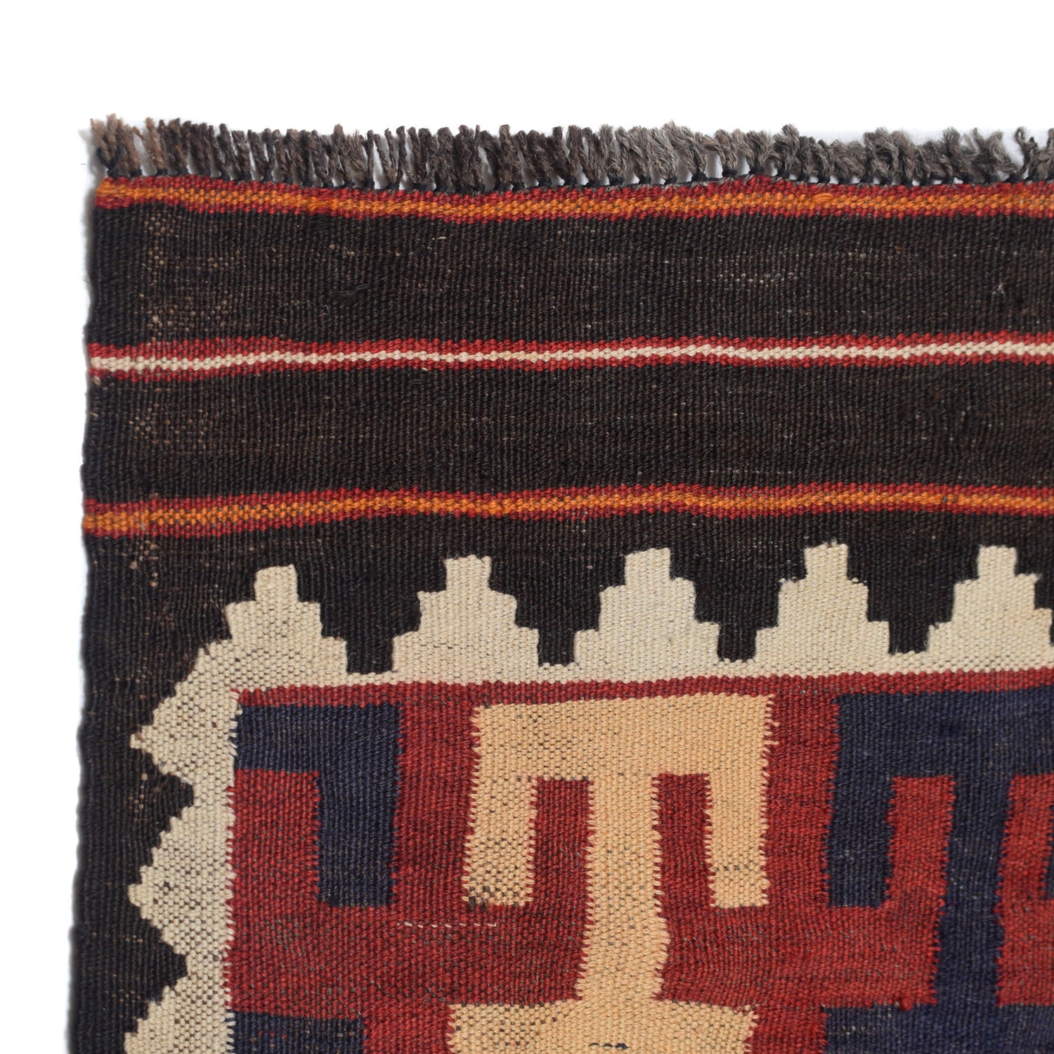 Handmade Multi-Color Kilim 6' 4" x 10' 0" (ft) - No. Y12263