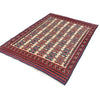 Hand Knotted Vintage Kilim 4' 10" x 6' 1" (ft) - No. Y12465