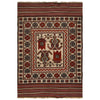 Handwoven Barjesta Kilim Rug 4' 1 x 6' 2 (ft) - No. Y12512