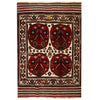 Handwoven Barjesta Kilim Rug 4' 2 x 6' 0 (ft) - No. Y12621