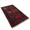 Handmade Village Design Carpet 3' 8" x 6' 4" (ft)- No. Y12718