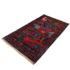 Handmade Village Design Carpet 3' 8" x 6' 4" (ft)- No. Y12718