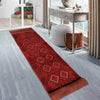 Red Mashwani Long Runner 2' 3 x 11' 6 (ft) - No.Y12775