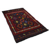 Multi-Color Flat Weave Kilim 4' 5" x 6' 11" (ft) - No. Y12935