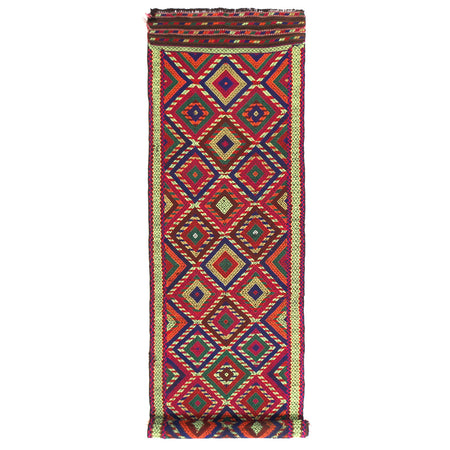 Embroidery Kilim Runner 2' 6" x 9' 0" (ft) - No. Y13030