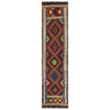 Embroidery Kilim Runner 2' 0" x 9' 1" (ft) - No. Y13032