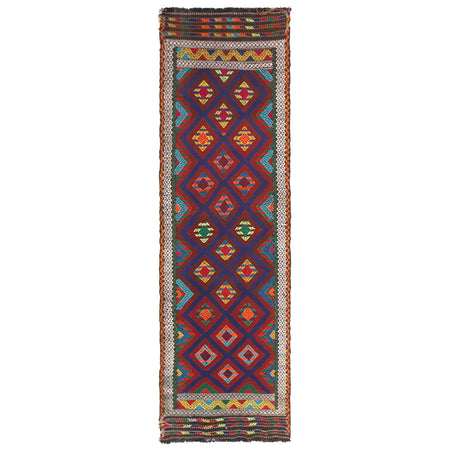 Embroidery Kilim Runner 2' 3" x 8' 2" (ft) - No. Y13033