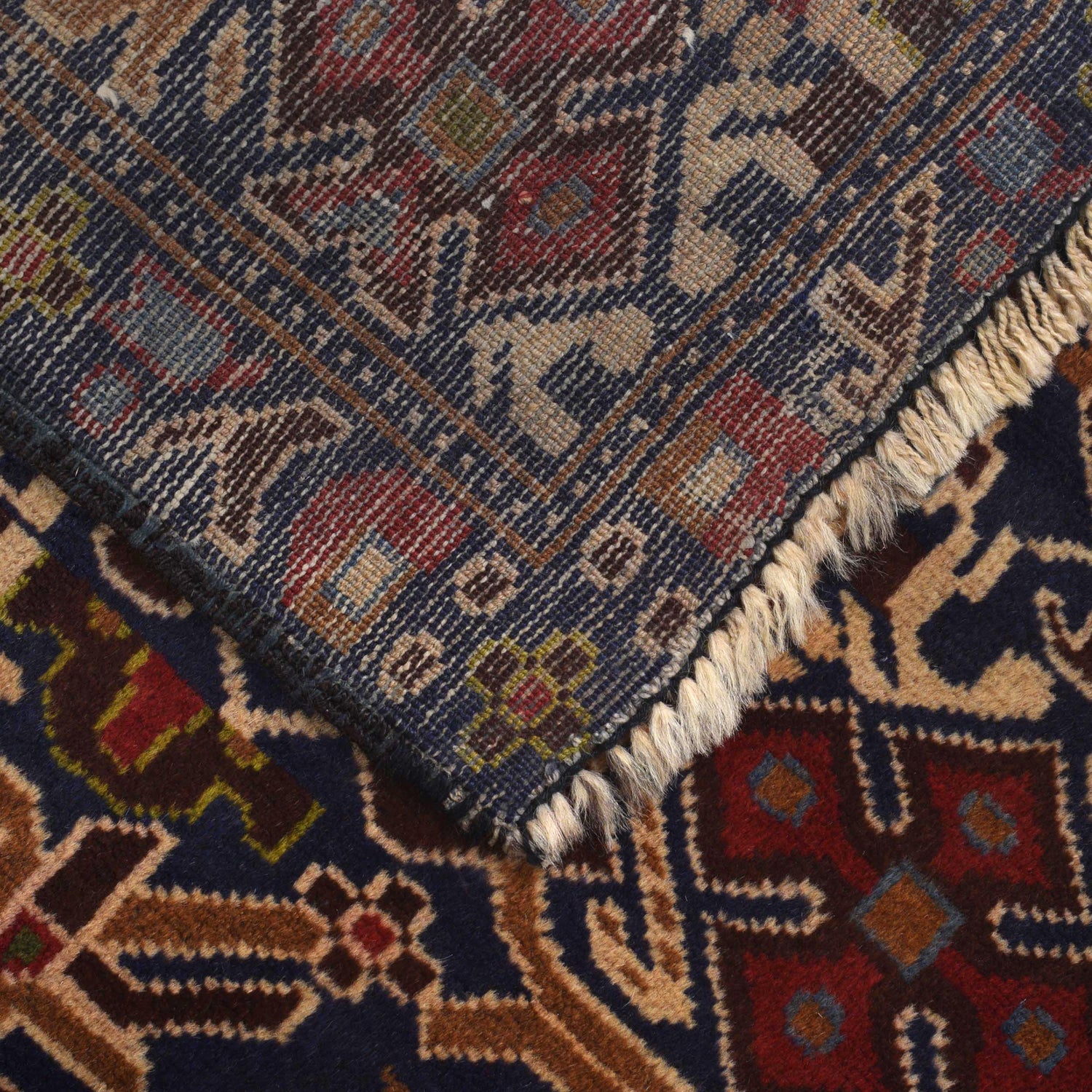 Hand Knotted Vintage Baluchi Runner 2' 9" x 9' 0" (ft) - No. Y13585