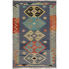 Handmade Vegetable Kilim 3' 1  x 4' 7 (ft) - No. Y14002