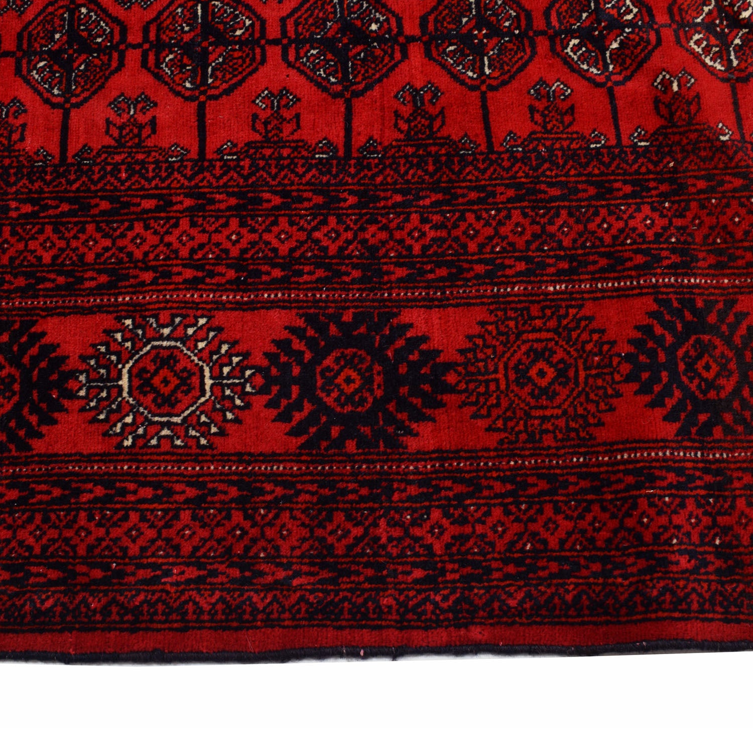 Oriental Bukhara Rug 6' 4 x 9' 7 (ft) - No. Y14711