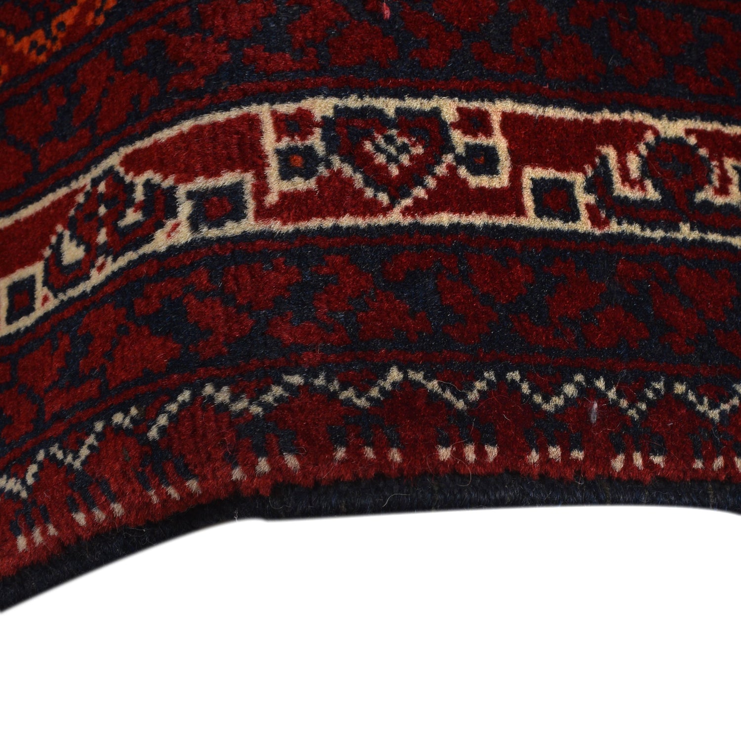 Red Khoja Roshnai Carpet 4' 11" x 6' 3" (ft) - No. Y14713