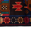 Handmade Village Design Carpet 3' 0" x 4' 8" (ft)- No. Y14761