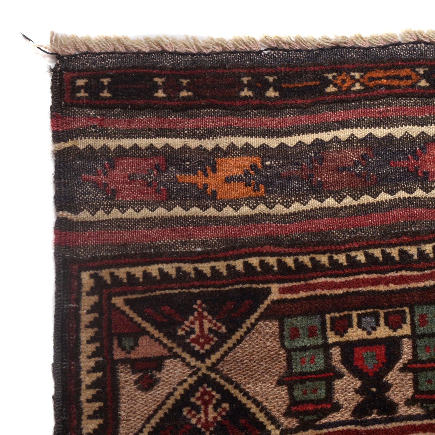 Handmade Picture Rug 4' 5" x 6' 6" (ft)- No. Y14953