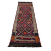 Multi Flat Weave Kilim Runner 2' 2" x 7' 11" (ft) - No. Y15112