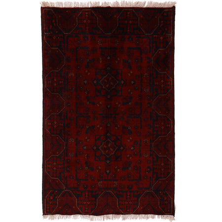 Firebrick Khal Mohammadi Rug 2' 6 x 3' 9 (ft) - No. Y15487