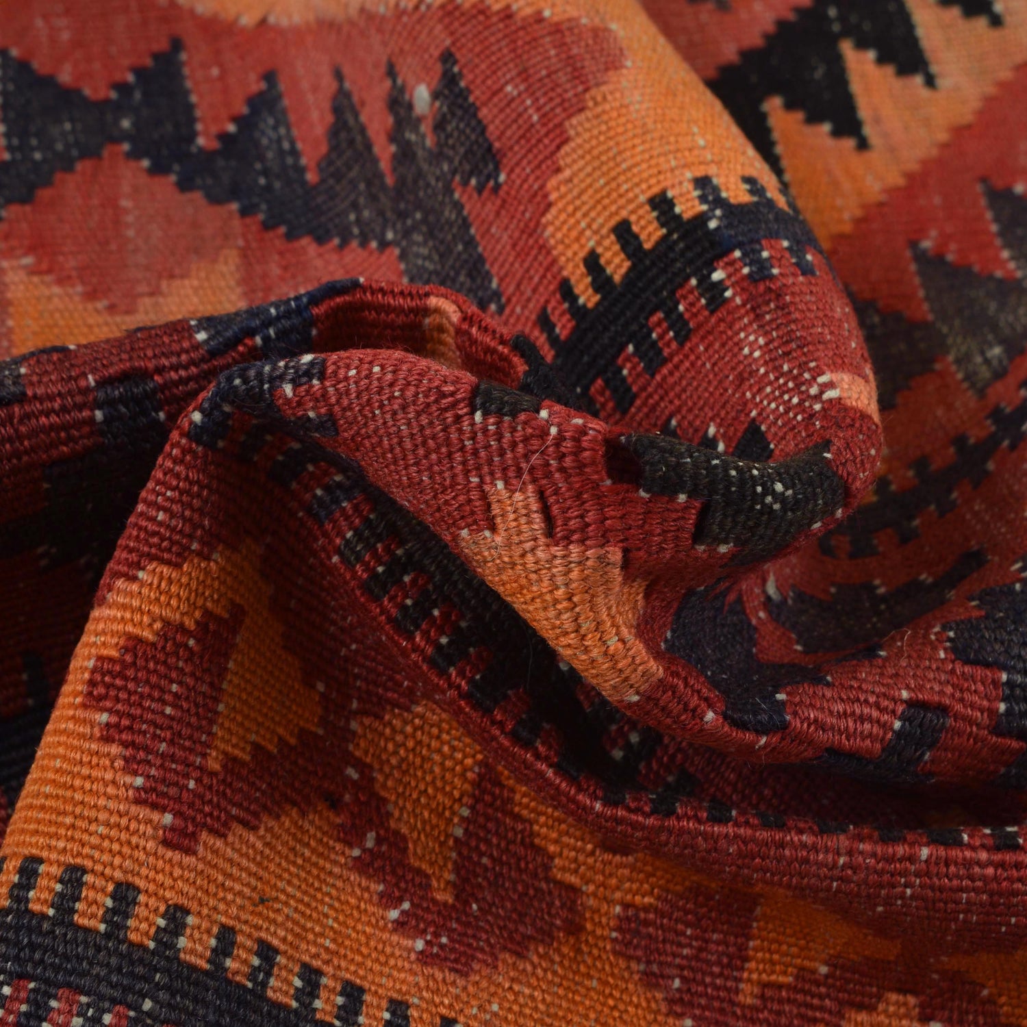 Vintage Kilim 4' 8" x 8' 1" (ft) - No. Y15799