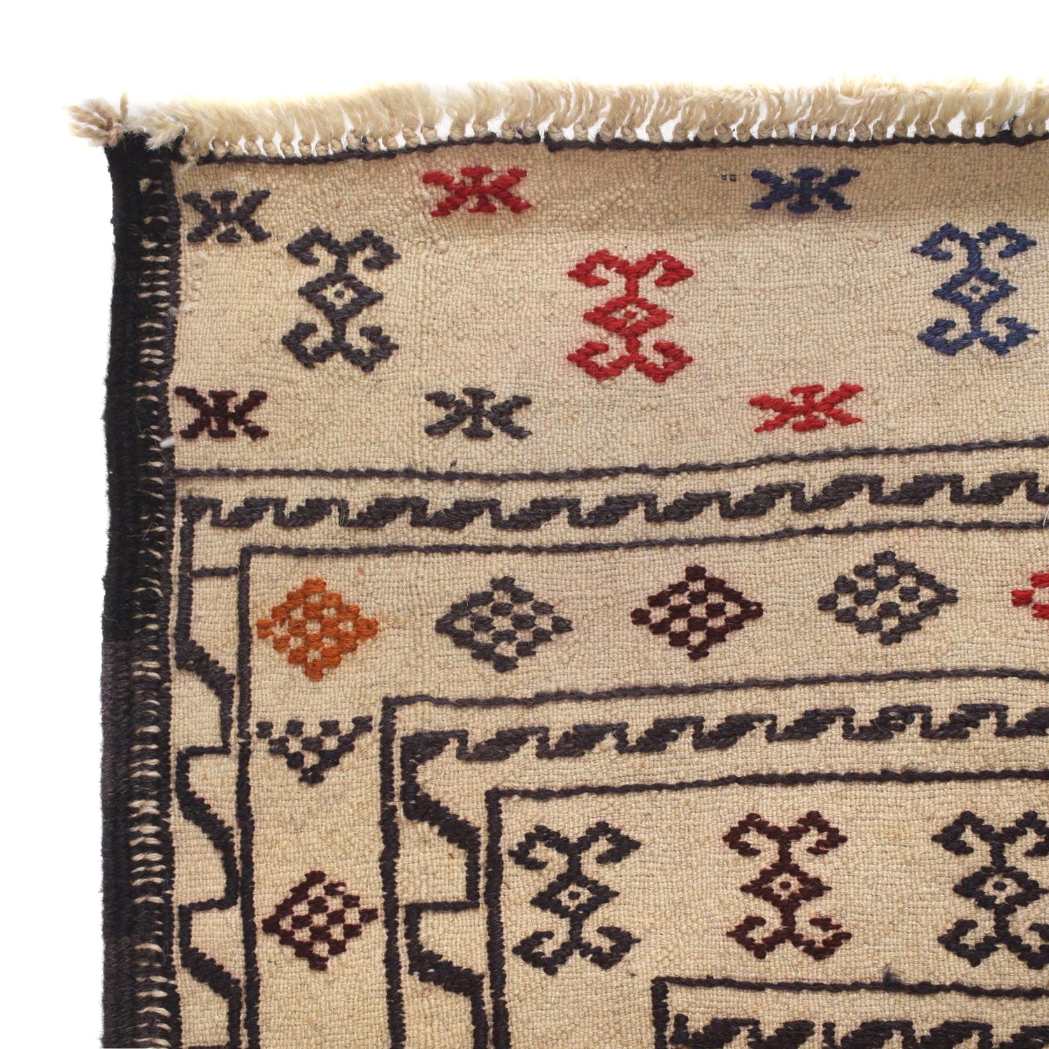 Traditional Soumak Kilim 4' 6" x 6' 4" (ft) - No. Y16063