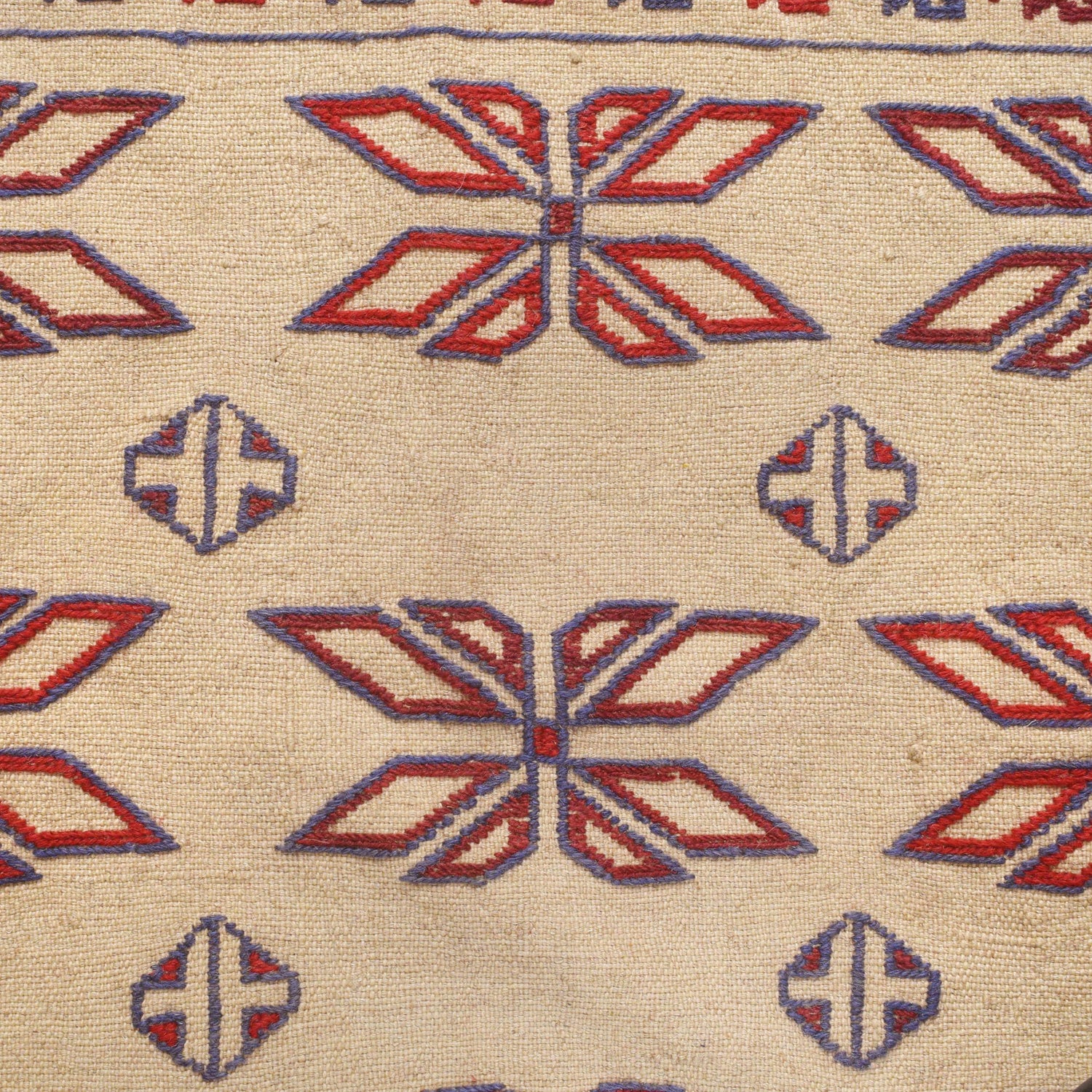 Traditional Soumak Kilim 4' 1" x 5' 5" (ft) - No. Y16067