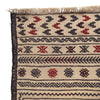 White Flatweave Kilim 4' 3" x 6' 4" (ft) - No. Y16068