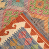 Handmade Vegetable Kilim 4' 9 x 6' 2 (ft) - No. Y16497