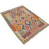 Handmade Vegetable Kilim 3' 5  x 4' 8 (ft) - No. Y16540