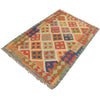 Handmade Vegetable Kilim 3' 3  x 4' 9 (ft) - No. Y16551