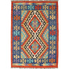 Handmade Vegetable Kilim 3' 2  x 4' 5 (ft) - No. Y16557