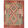 Handmade Vegetable Kilim 3' 4  x 4' 6 (ft) - No. Y16578