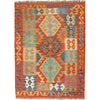 Handmade Vegetable Kilim 3' 3  x 4' 6 (ft) - No. Y16579