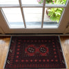 Handmade Doormats 1' 7" x 2' 2" (ft) - No. Y21617