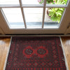 Handmade Floor Mat 1' 7" x 2' 2" (ft) - No. Y21629