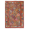 Handmade Vegetable Kilim 6' 7" x 9' 5" (ft) - No. Y31017