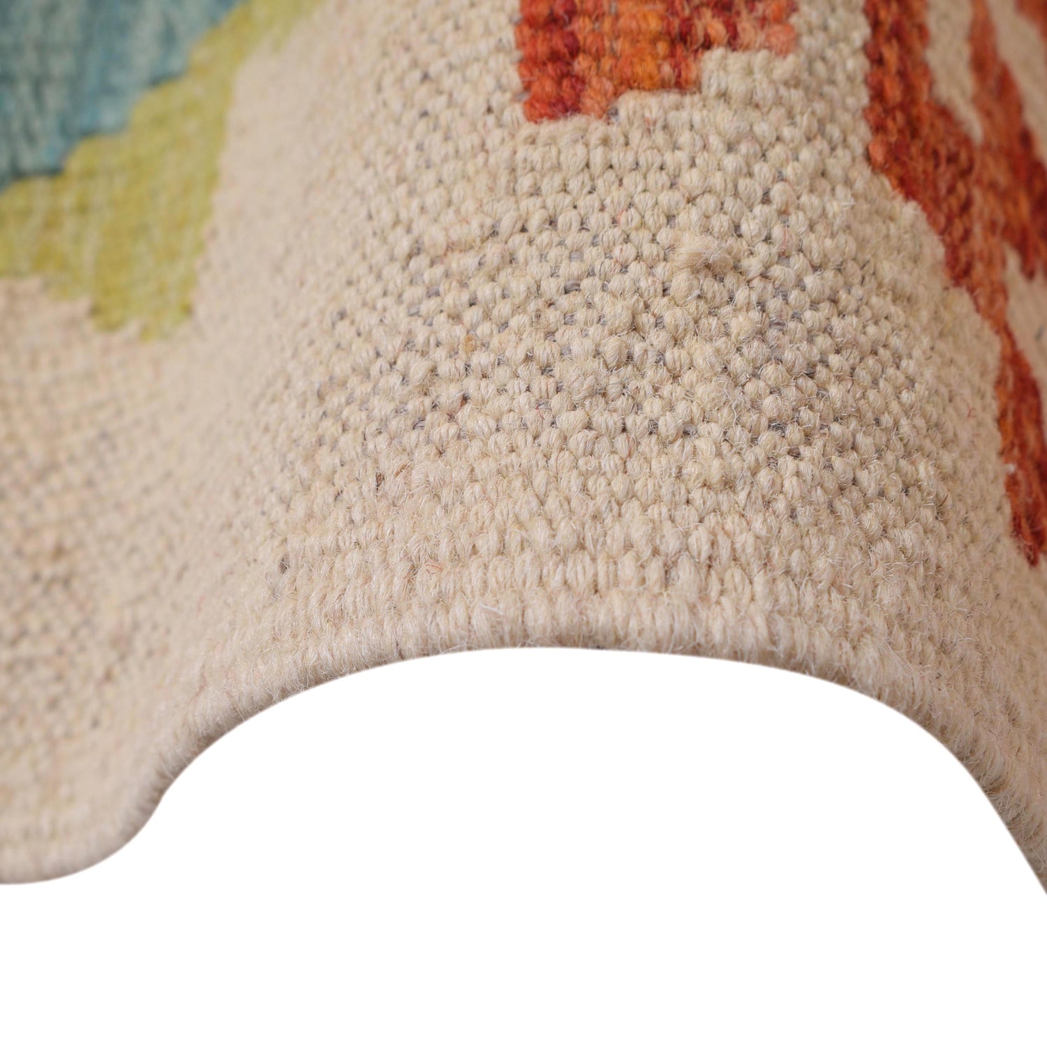 Handmade Vegetable Kilim 8' 1" x 9' 8" (ft) - No. Y31024