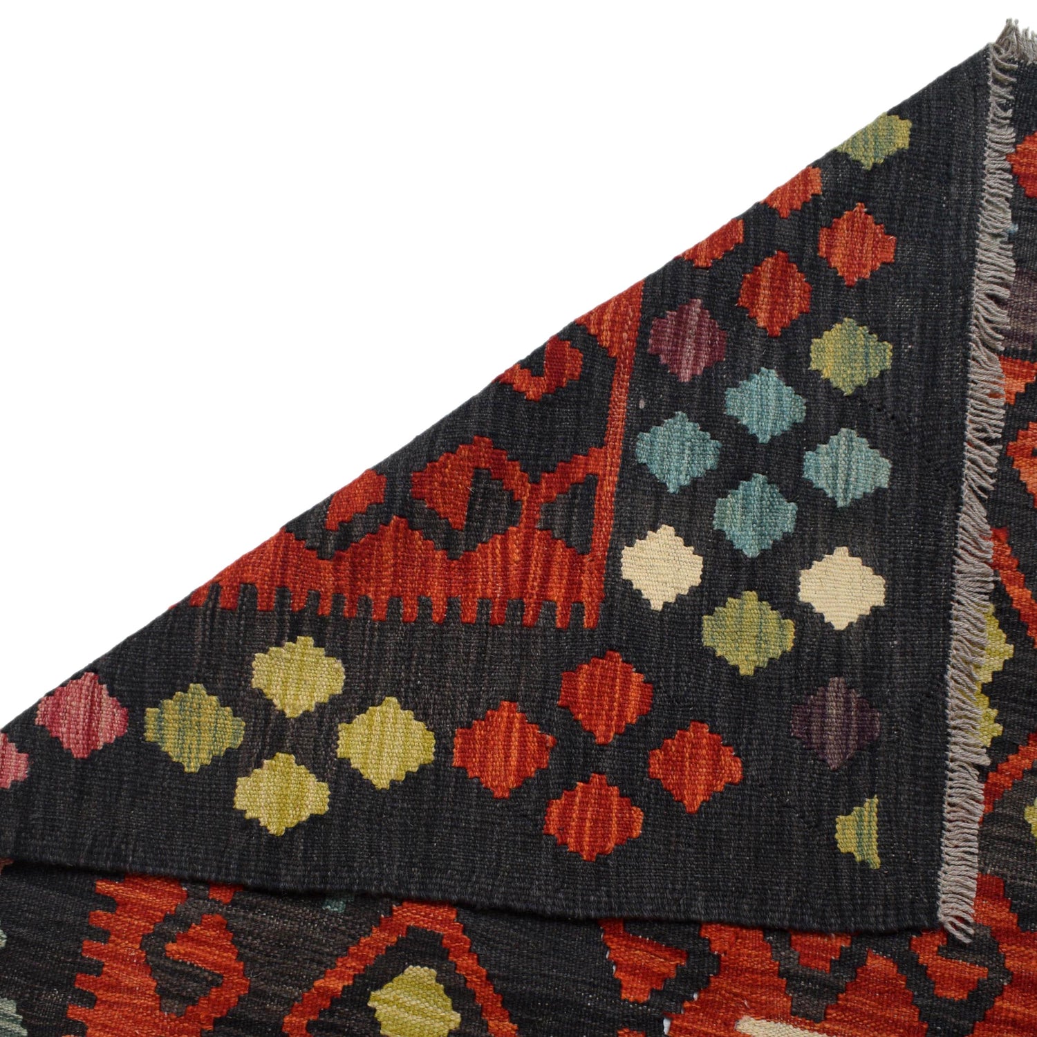 Handmade Vegetable Kilim 9' 10" x 12' 6" (ft) - No. Y31034