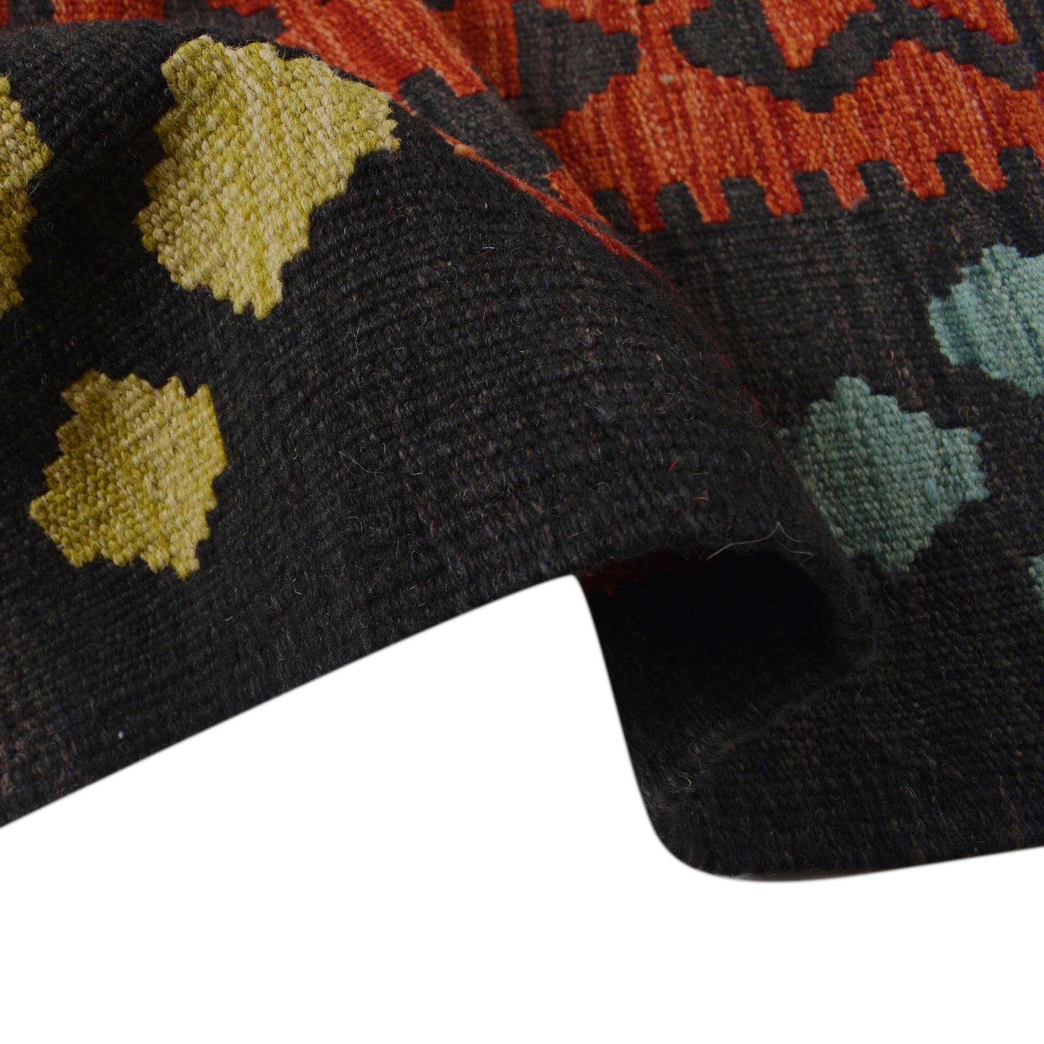 Handmade Vegetable Kilim 9' 10" x 12' 6" (ft) - No. Y31034