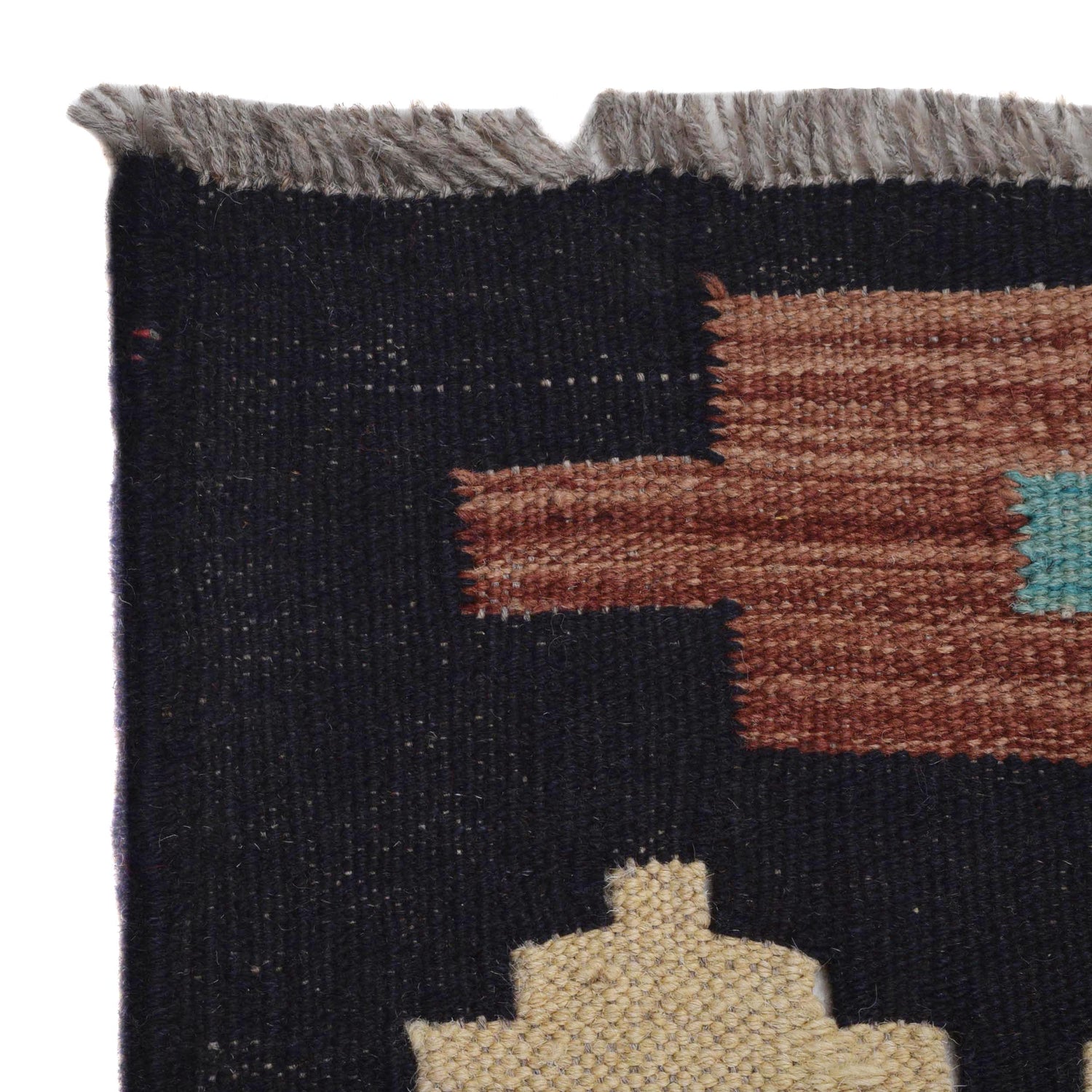 Handmade Vegetable Kilim 9' 6" x 12' 11" (ft) - No. Y31567