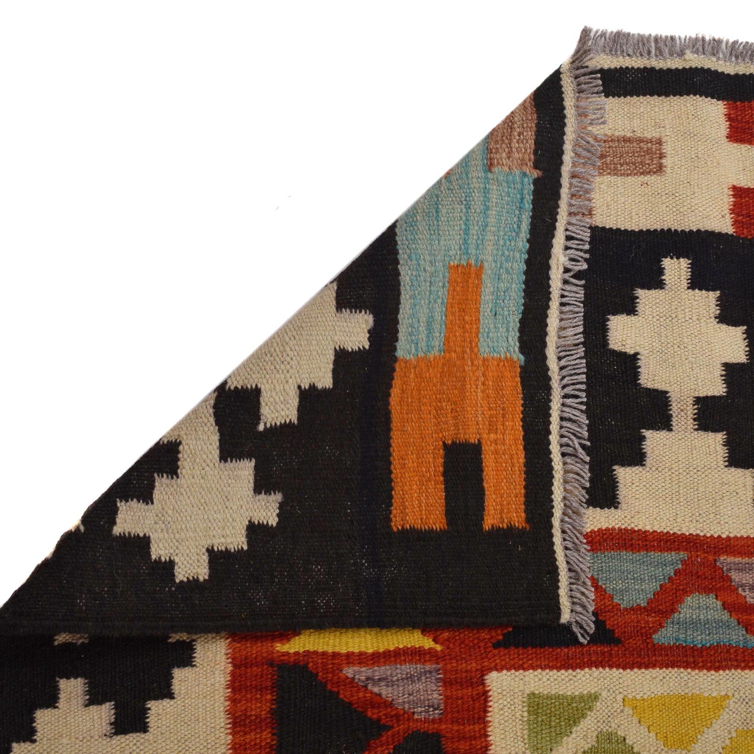 Handmade Vegetable Kelim 8' 6" x 11' 5" (ft) - No. Y31568