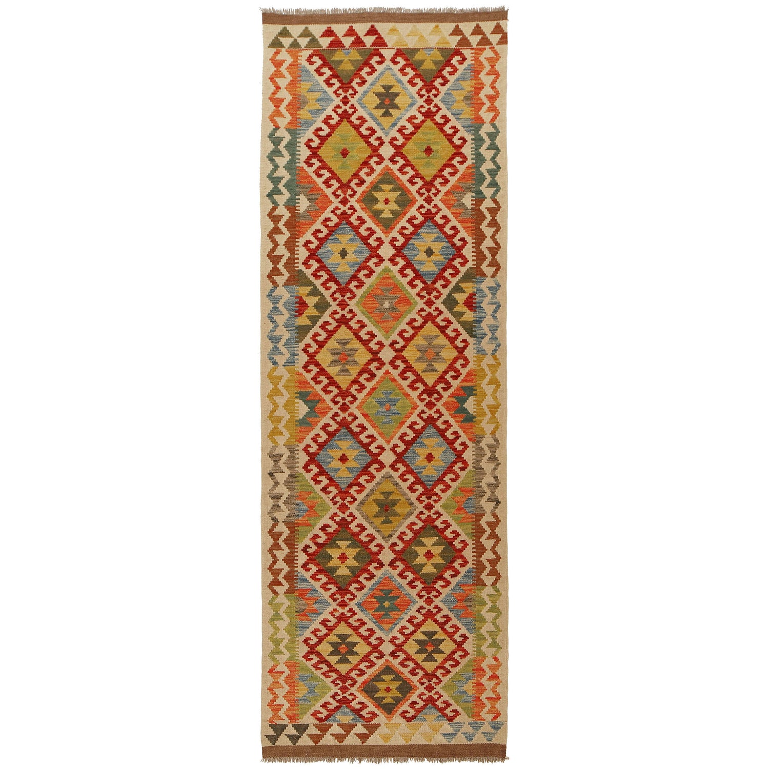 Vegetable Kelim Runner 2' 9" x 8' 10" (ft) - No. Y31577