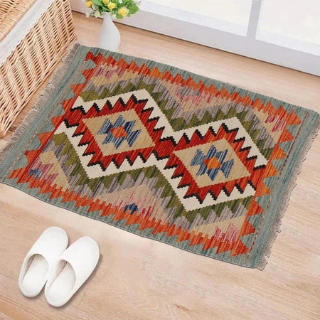 Handmade Vegetable Kilim 2' 0" x 3' 0" (ft) - No. Y31842