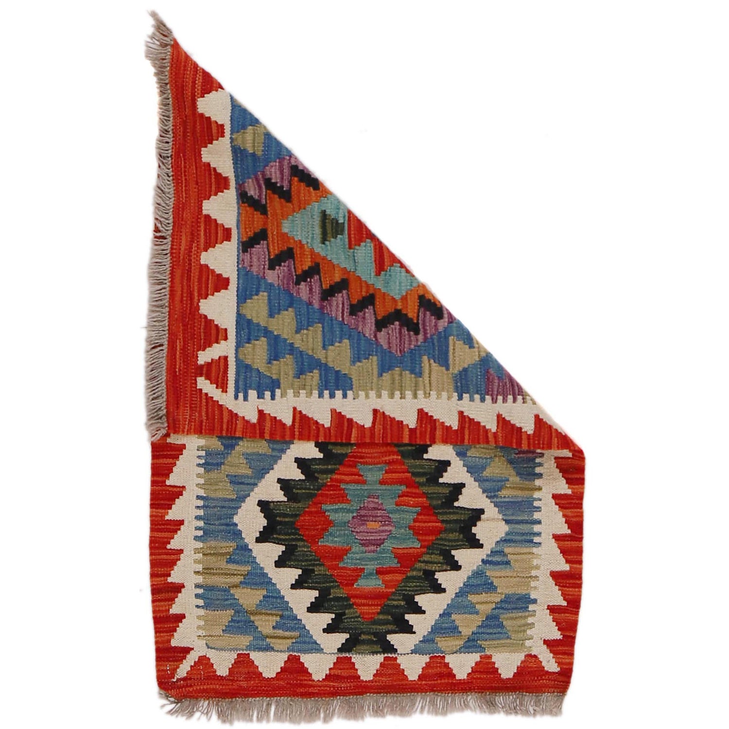 Handmade Vegetable Kilim 2' 2" x 3' 3" (ft) - No. Y31847