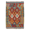 Handmade Vegetable Kilim 2' 0" x 2' 9" (ft) - No. Y31860