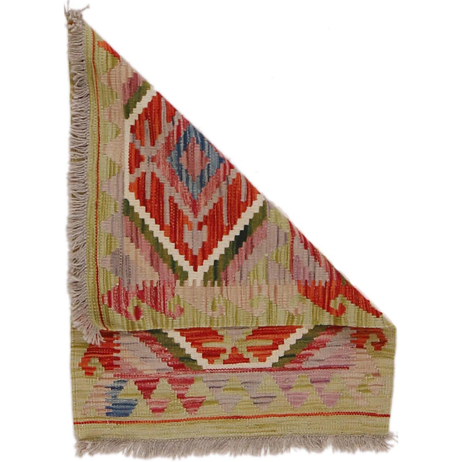 Handmade Vegetable Kilim 2' 0" x 2' 7" (ft) - No. Y31902