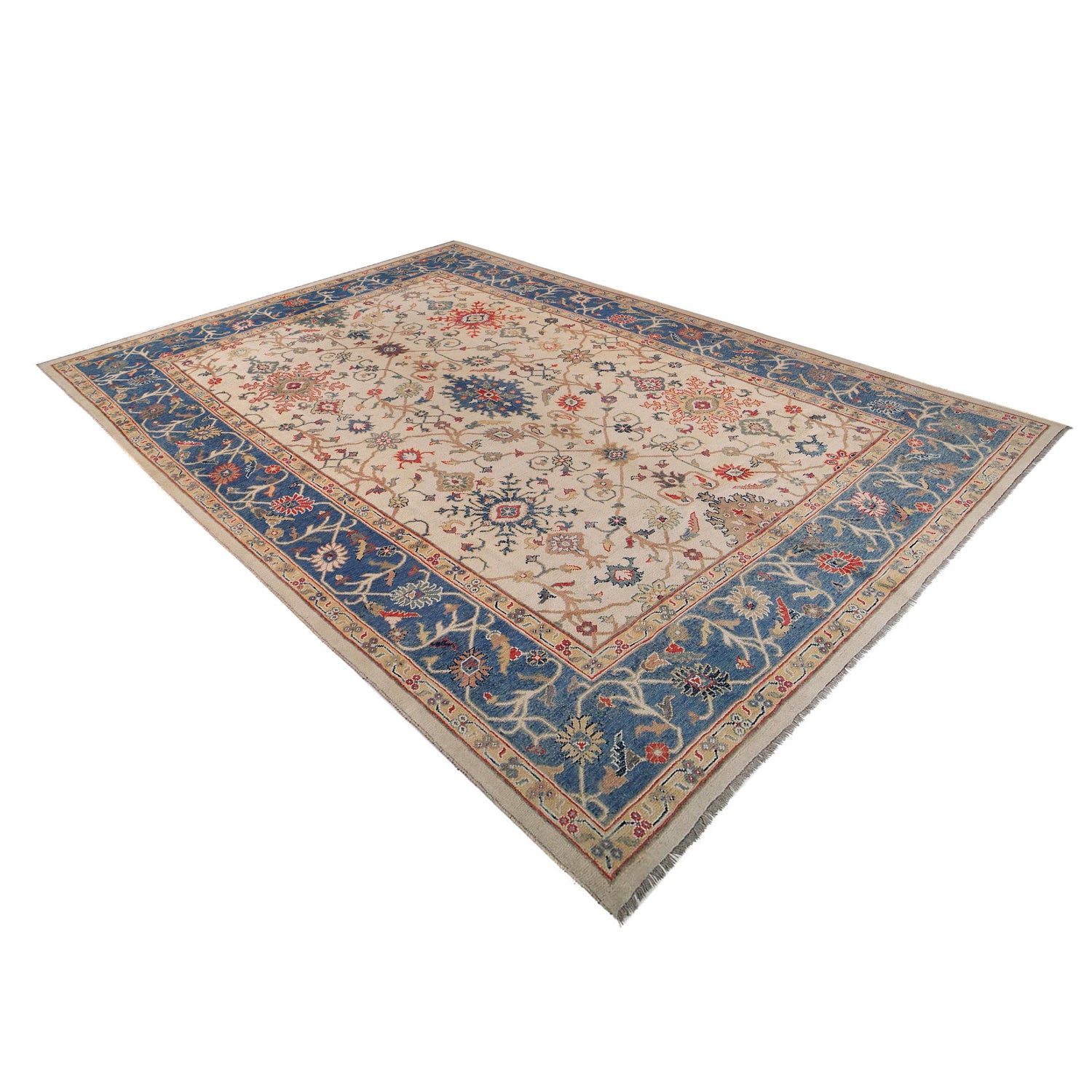 Turkish design Oushak Rug 10' 0 x 13' 7 (ft) - No. Y33026