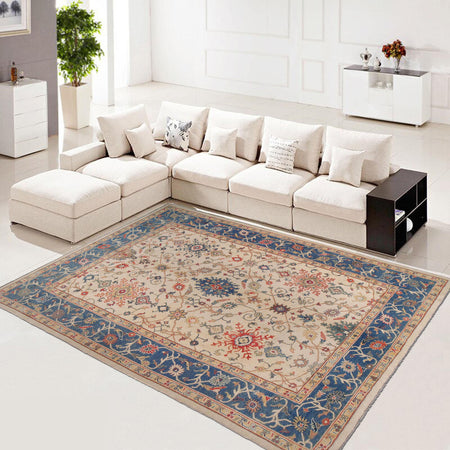 Turkish design Oushak Rug 10' 0 x 13' 7 (ft) - No. Y33026