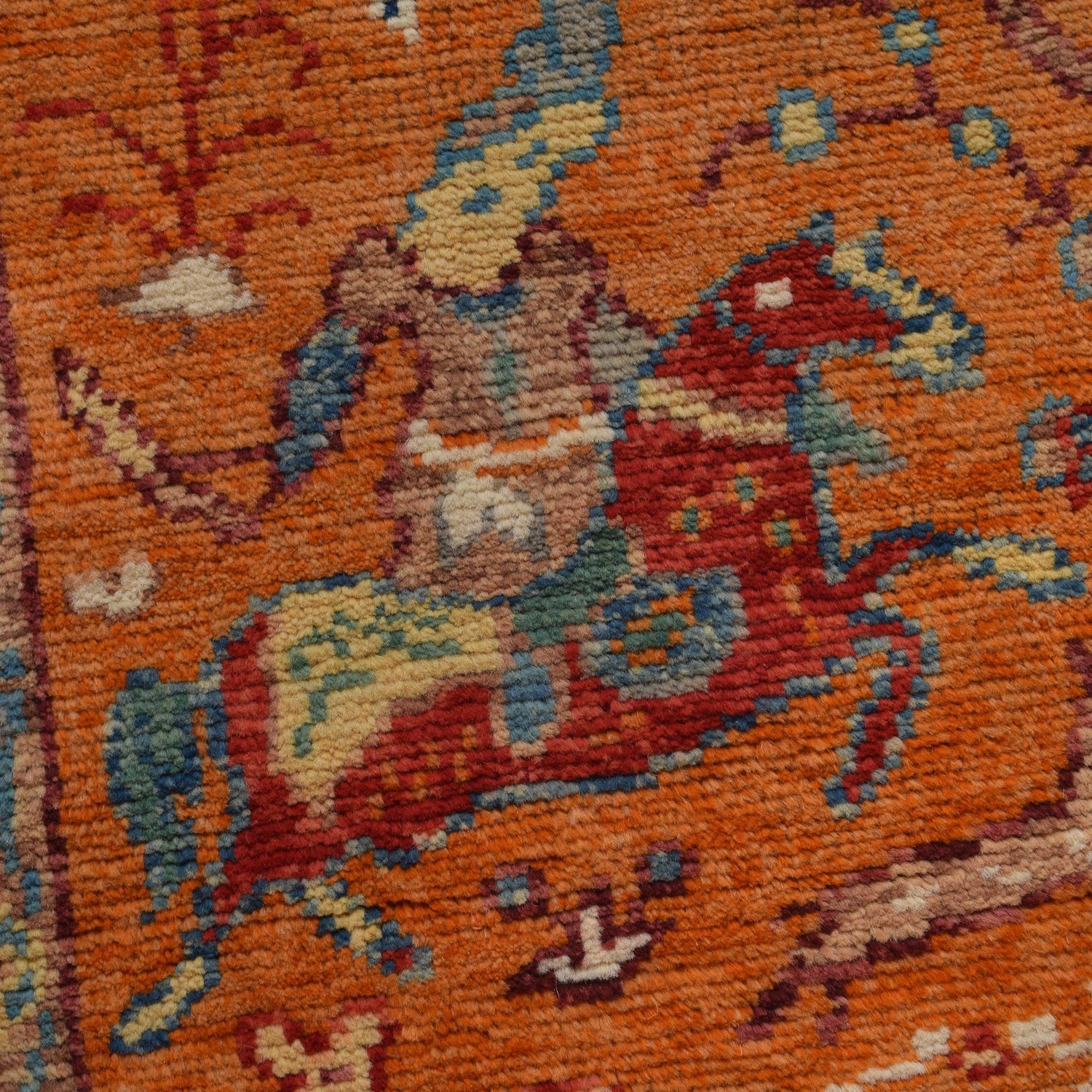 Handmade Pictorial Rug 4' 0" x 5' 11" (ft) - No. Y33031