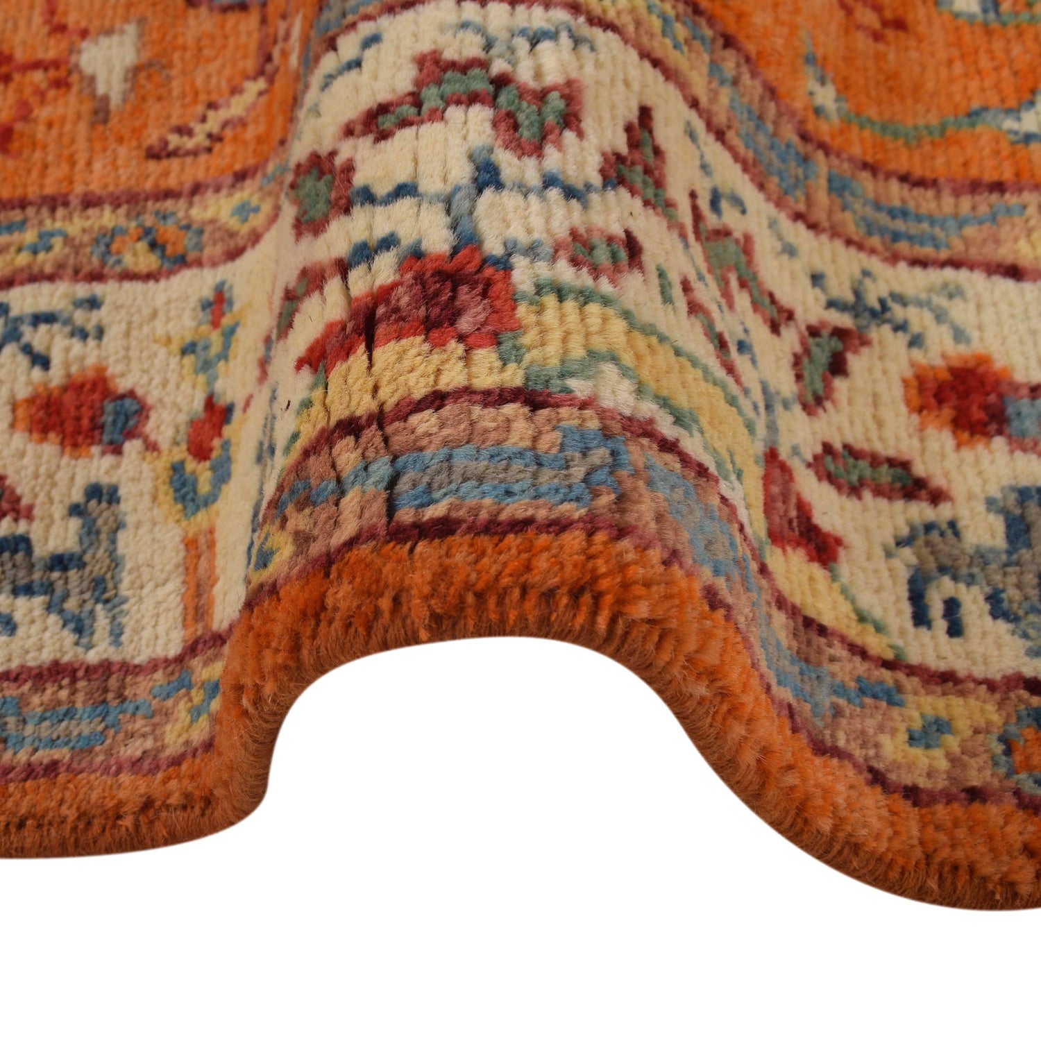 Handmade Pictorial Rug 4' 0" x 5' 11" (ft) - No. Y33031