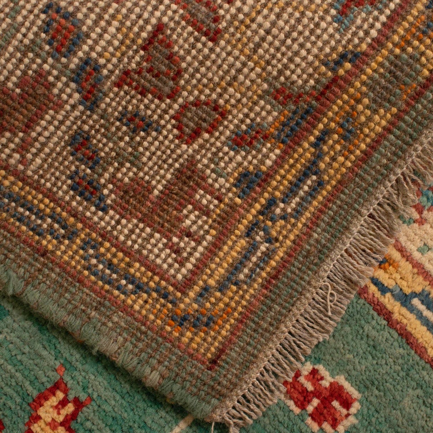 Handmade Pictorial Rug 4' 0" x 5' 11" (ft) - No. Y33032