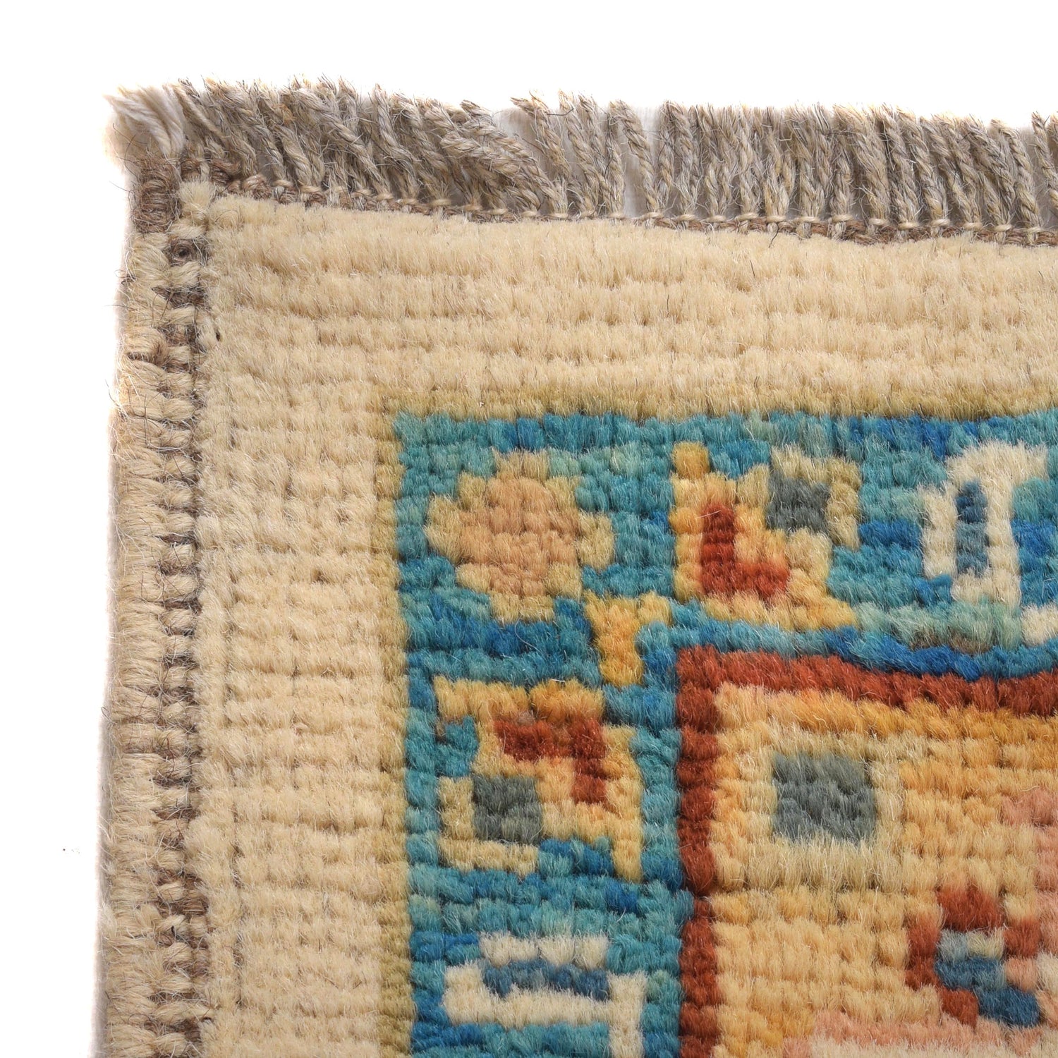 Hand Made Persian Design Heriz Rug 6' 7 x 9' 8 (ft) - No. Y33036